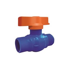 REGISTRO ESFERA ROSCA AZUL IRRIGA  1/2”