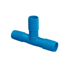 TE INT. TRIPLO 90° PVC AZUL IRRIGA 3/4”