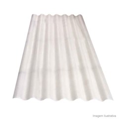 TELHA LEITOSA 244X110 FIBRA VIDRO AFORT