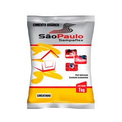 CIMENTINHO BRANCO 1KG S.P