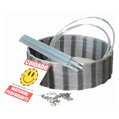 KIT PROTETOR PERIMETRAL 30CM 10MT SOL