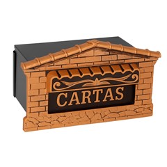 CX CORREIO COLONIAL PLAST. GRADE (A149)