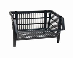 CESTO EXPOSITOR 25X59X40CM PRETO