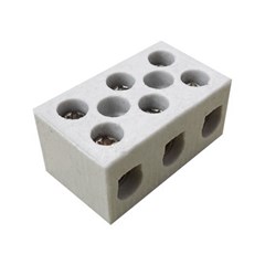 CONECTOR PORCELANA TRIPOLAR 16MM THOMPSO
