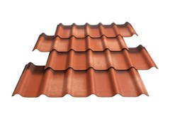 TELHA ONDUVILLA VERM MESCLADA 1,06X0,40M