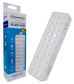 LUMINARIA EMERGENCIA 30 LEDS SEGURIMAX
