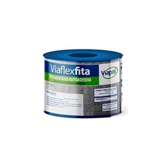 FITA VIAFLEX AUTO ADESIVA ALUM 10CMX10M