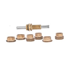 SALVA REGISTRO CROMADO M.VERMELHO