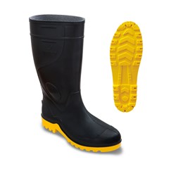 BOTA PVC C/FORRO PT SOLA AM 43