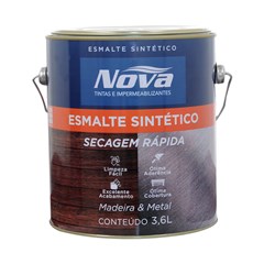 ESMALTE SINT BRILH BRANCO 3,6L NOVA