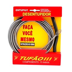 DESENTUPIDOR TUFAO III C/15MTS OVERTIME