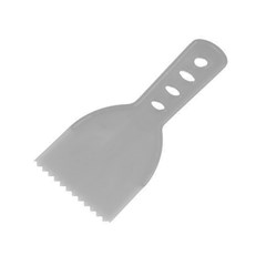 ESPATULA PLASTICA DENTADA CZ 08CM COMPEL