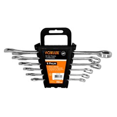 CHAVE COMBINADA KIT C/6 PCS FOXLUX