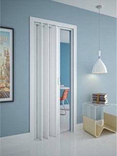 PORTA SANFONADA PERLEX CEREJEIRA 84CM