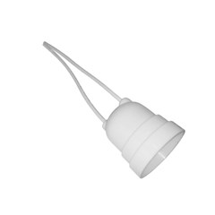 SOQUETE C/RABICHO BRANCO PLUZIE 8602