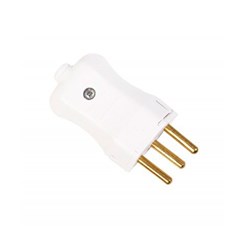 PINO MACHO 2P+T 20A BRANCO PLUZIE 9224