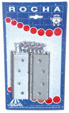 DOBRADICA 3” CARTELA C/3 FG ROCHA