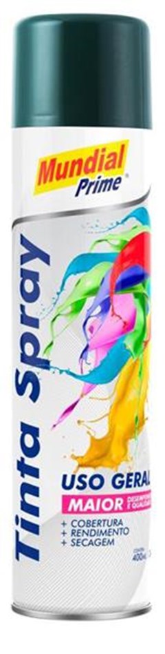 SPRAY MUNDIAL USO GERAL 400ML VD ESCURO