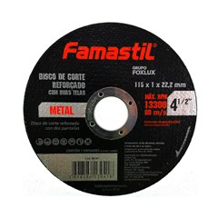 DISCO CORTE FERRO 115X1.0X22.2MM FOXLUX