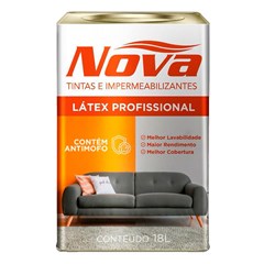 TINTA LATEX LATA ACR INT BC 18LT NOVA