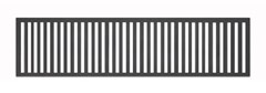 GRELHA FERRO FUNDIDO 025X100