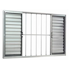 VENEZIANA 6FOLHAS 100X120 C/GRADE  E.VAX