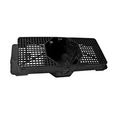 SUPORTE LAJE  PISO PRETO 25CM NTPVC