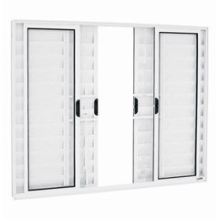 VENEZIANA 6FOLHAS 100X150 S/GRADE BRANCA