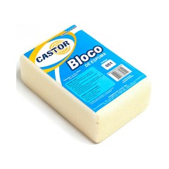 BLOCO DE ESPUMA BRANCO 20X13X7CM CASTOR