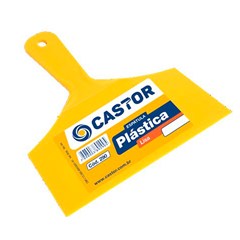 ESPATULA PLASTICA 12CM LISA CASTOR