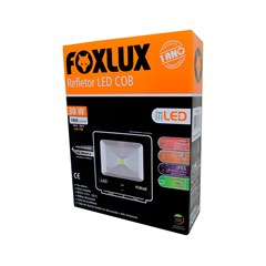 REFLETOR LED  30W 6500K PT BIVOLT FOXLUX