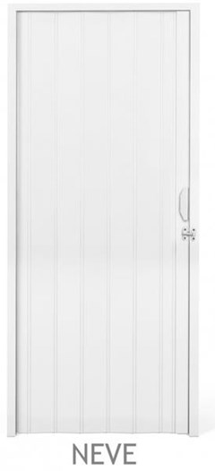 PORTA SANFONADA PLASTILIT BRANCA 90CM