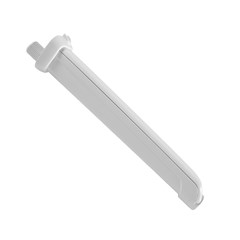 BRACO CHUVEIRO PVC C/ CAPA 40CM BR ASTRA