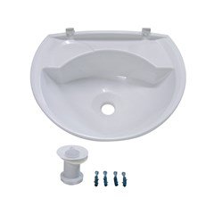 LAVATORIO PLASTICO BC 36X28 ASTRA