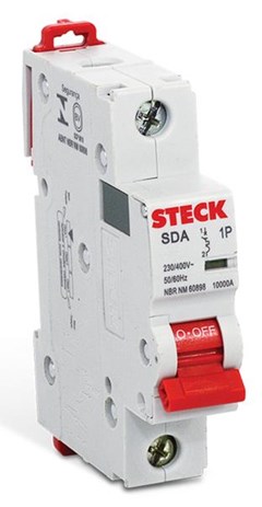 DISJ DIN  UNIPOLAR 25A CURVA C STECK