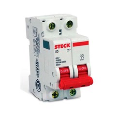 DISJ DIN BIPOLAR 25A CURVA C STECK