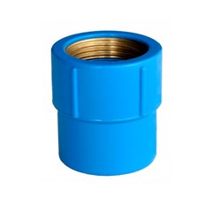 LUVA PLASTILIT AZUL 025X3/4