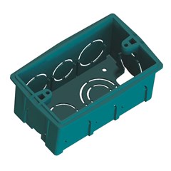 CAIXA LUZ PP 4X2 VERDE RIBEIRO