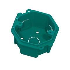 CAIXA LUZ PP 3X3 VERDE RIBEIRO