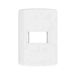 PLACA BRANCA 4X2 C/SUP. P/1 MOD. 7295