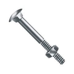 PAR FR C/PORCA ZI 3/8X6 C/50