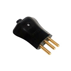 PINO MACHO 2P+T 20A PRETO PLUZIE 9225