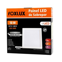 LUMINARIA LED QD SOB 18W 6500K BR FOXLUX