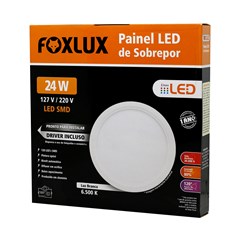 LUMINARIA LED RD SOB 24W 6500K BR FOXLUX