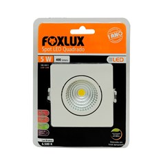 SPOT LED QD EMB  5W 6500K BR FOXLUX