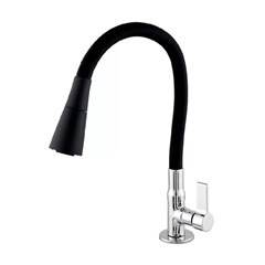 TORN BM 1169 C70 1/4V FLEX SHOWER BLACK