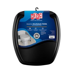 ASSENTO HERC ALMOFADADO THEMA PRETO