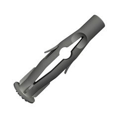 BUCHA TIJOLO FURADO 10 CINZA USAF C/500