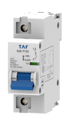 DISJ DIN  UNIPOLAR  80A CURVA C TAF