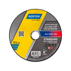 DISCO CORTE INOX 115X1.0X22.2MM STANDARD